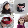 Fashion Baby Hair Hoop Leisure Girl Twisted Headband Wide Band Princess Turban Hairband Wedding Party Hair Accessories