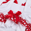 Fashion Baby Girls Swing Top Set Polka Dot Swing Ruffled Outfits With Matching Bloomer Headband Sets Girl Clothing Infant X006 Fashion Baby Girls Swing Top Set Polka Dot Swing Ruffled Outfits With Matching Bloomer Headband Sets Girl Clothing Infant X006