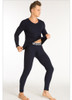 Cotton Long Johns Set 2017 MIBOER Autumn Winter Legging Men Warm Sexy V-Neck Long John For Men Long Johns Set Thermal Underwear
