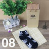 Cotton Germany's Harajuku Hip Hop Maple Leaf Socks Men's Street Boat Sock for women men's socks famous Weed Socks unisex