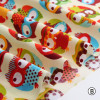 Cotton Fabric Printed Fabrics Patchwork For Sewing Quilt Scrapbooking Tissue Pattern Needlework Material Curtain Cloth Owl Set
