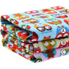 Cotton Fabric Printed Fabrics Patchwork For Sewing Quilt Scrapbooking Tissue Pattern Needlework Material Curtain Cloth Owl Set