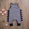 Cotton dinosaur Romper baby clothes Newborn Baby Boy Sleeveless Romper Jumpsuit Playsuit Outfit Clothes 0-24M Cotton dinosaur Romper baby clothes Newborn Baby Boy Sleeveless Romper Jumpsuit Playsuit Outfit Clothes 0-24M