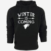 Cotton blend game of thrones mens sweatshirt fleece casual winter is coming men hoodies and sweatshirt with hat 2016