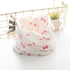 Cotton Baby Scarf Baby Bibs For Boys Girls Burp Cloths Baberos Lovely Kids Collars O Ring Neckerchief
