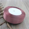 Cotton 25mm 25 Yard Silk Satin Organza Polyester Ribbon For DIY Wedding Christmas Handmade Decoration Webbing Crafts Gift Pack