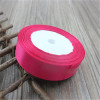 Cotton 25mm 25 Yard Silk Satin Organza Polyester Ribbon For DIY Wedding Christmas Handmade Decoration Webbing Crafts Gift Pack