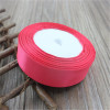 Cotton 25mm 25 Yard Silk Satin Organza Polyester Ribbon For DIY Wedding Christmas Handmade Decoration Webbing Crafts Gift Pack