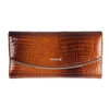 Cossroll 2017 Bifold Wallet Female Cowhide Women Wallets Long Clutch Genuine Leather Alligator Passport Cover for Women's Purse