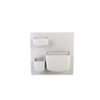 Home Storage Wall Suction Cup Plastic Storage Rack Cosmetic Toiletries Sundries Storage Holder Bathroom Organizer