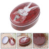 Home Office torage Box Soap Shape Tea Candy Storage Tin Box Coin Box Jewelry Container Retro Sundries Desk Organizer