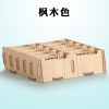 Home Office Storage Creative Desktop Wood Name Card Box Multifunction Large Capacity Storage Organization Business Card Rack