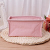 Home Foldable Makeup Organizer Multifunction Linen Cosmetic Storage Box Desktop Dressing Jewelry Small Storage Box