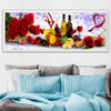 Home Decoration Diamond Painting rhinestone Cross Stitch rose flower Diy Diamond Embroidery Floral Diamond Mosaic Wall Decor