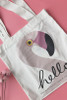 Holiday Flamingo Printed Shoulder Bag