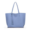 HOJOEE luxury brand women's handbags leather topHandle a bag women tote tassel casual high quality bags for women pouch designer