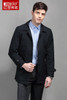 Hodo Menswear Winter Autumn Fashion Chaquetas Rompevientos Hombre Business Casual Windbreaker Men Long Jacket Trench Coat Men