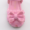 HITOMAGIC 2017 Kids Shoes Sandal Girls Leather Kids Girl Summer Shoes Bowtie Baby Sandals Soft Leather Children Footwear Pink