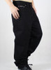 Hip Hop Jeans Men 2016 New Fashion Black Jeans Baggy Loose Fit Hiphop Skateboarder Jeans Free Shipping CHOLYL