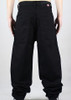 Hip Hop Jeans Men 2016 New Fashion Black Jeans Baggy Loose Fit Hiphop Skateboarder Jeans Free Shipping CHOLYL
