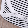 2017 Newest Kids Baby Boy Girl bodysuits Infant Striped Jumpsuit Bodysuit Clothes Outfits