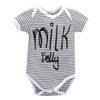 2017 Newest Kids Baby Boy Girl bodysuits Infant Striped Jumpsuit Bodysuit Clothes Outfits