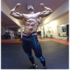 2017 Newest Gyms pants men sporting Joggers patchwork Pants pantalon homme Gyms pants Professional Bodybuilding Sweatpant