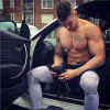 2017 Newest Gyms pants men sporting Joggers patchwork Pants pantalon homme Gyms pants Professional Bodybuilding Sweatpant