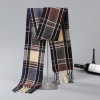 2017 Newest Fashion Men Scarves Imitation Cashmere Plaid Long Scarf Autumn And Winter Warm Soft Scarf