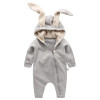 2017 Newborn Infant Baby Girl Boy Clothes Cute 3D Bunny Ear Romper Jumpsuit Playsuit Autumn Winter Warm Bebes Rompers One Piece