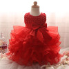 2017 Newborn Baptism Baby Girls dress Kids Clothing Birthday Party Vestido Princess dresses summer Girl Dress children clothes
