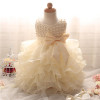 2017 Newborn Baptism Baby Girls dress Kids Clothing Birthday Party Vestido Princess dresses summer Girl Dress children clothes