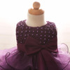 2017 Newborn Baptism Baby Girls dress Kids Clothing Birthday Party Vestido Princess dresses summer Girl Dress children clothes