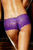Baci Purple Lace Boyshorts