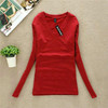 BACHASH New 2018 Fashion Export Brand Women Cashmere Sweater Solid Long Sleeve Slim Women Knitted Wool Sweater Pullovers Spring