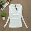 BACHASH New 2018 Fashion Export Brand Women Cashmere Sweater Solid Long Sleeve Slim Women Knitted Wool Sweater Pullovers Spring