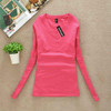 BACHASH New 2017 Fashion Export Brand Women Cashmere Sweater Solid Long Sleeve Slim Women Knitted Wool Sweater Pullovers Spring