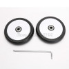 BABYYOYA Baby Strollers Front And Back Accessories Suit Yoya Yoyo Wheels Pushchair Back Rubber Pram Stroller Accessorie