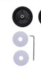 BABYYOYA Baby Strollers Front And Back Accessories Suit Yoya Yoyo Wheels Pushchair Back Rubber Pram Stroller Accessorie