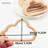 Baby Wood Teether Cloud Shape Natural Beech Wooden Teether Infant Chew Toys, Wood Teething Accessories, Baby Shower Gifts