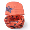 Baby Winter Spring Hat Scarf Nice Camo Print Cotton Children Cap Collar Kids Boy Girl Beanie bonnet Infant Toddler Hats Set