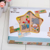 Baby Toys 15Pcs Wooden Animal dominoes Solitaire Dominoes Wooden Educational Blocks Baby Early Learning Toys