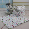 Baby Towel 6 Layers of Cotton Gauze Baby Face Towel Fold Towel infant Newborn Washing Feeding Slobber Towel size 28*28CM