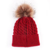 Baby Toddler Kids Boys Girls Knitted Caps Cute Hats Crochet Winter Warm Hat Cap 5 Colors