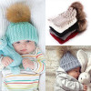 Baby Toddler Kids Boys Girls Knitted Caps Cute Hats Crochet Winter Warm Hat Cap 5 Colors