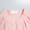BEFORW Women Chiffon Blouses Summer Fashion White Pink Womens Clothing Tops Shirt Sexy V Neck Business Office Women Blouses