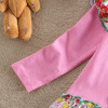 Girl children long-sleeved dress 2017 special offer clearance cotton embroidery flower dress for girls wearing baby dress L195