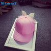 gilr  Hip Hop Cap 2017 hot  new Solid Bow Girl Cap Snapback Hip Hop Cap Flat