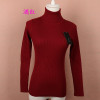 GIGIGO Turtleneck Warm Winter Women Sweater Long Sleeves Thick Knitted Ladys Pullovers Top Soft Elasticity Female Sweater