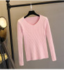 GIGIGO Thick Warm Knitted Women Sweater Autumn Winter Sexy Pullover Sweater High Elasticity V-Neck Soft Female Jumper GIGIGO Thick Warm Knitted Women Sweater Autumn Winter Sexy Pullover Sweater High Elasticity V-Neck Soft Female Jumper